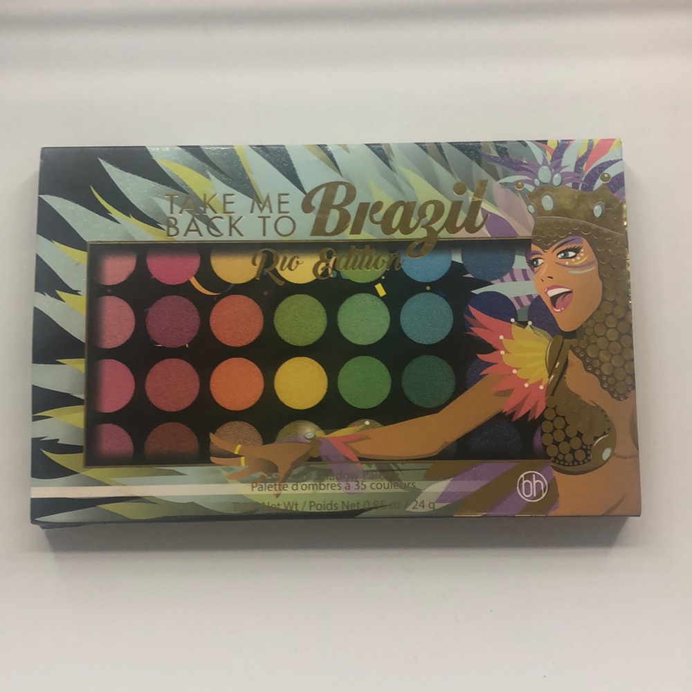 Take me back to Brazil makeup pallet!